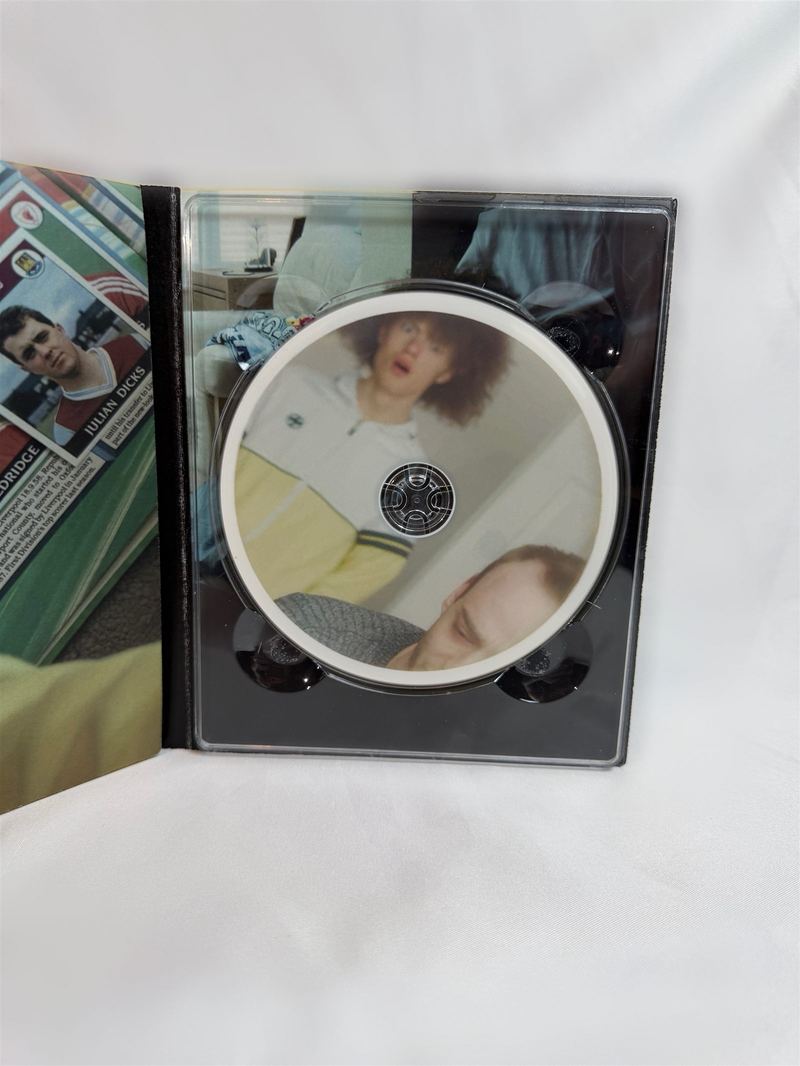 A finished disc seated in its case